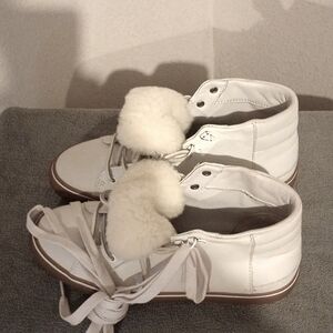 Ugg leather sneakers size 8